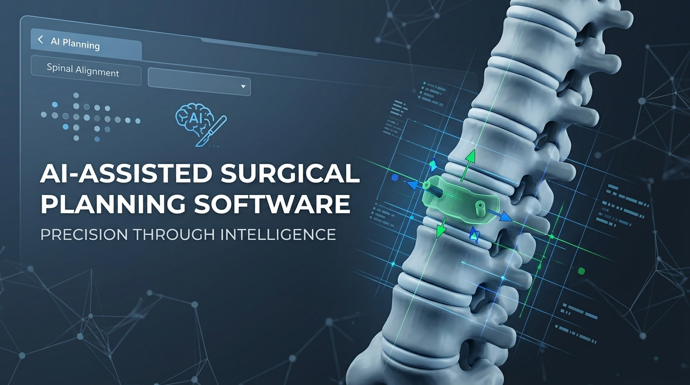 AI-assisted surgical planning software (Desktop)