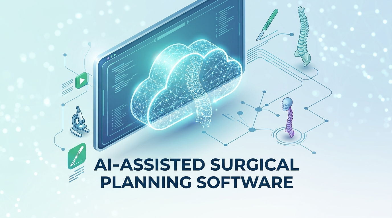 AI-assisted surgical planning software (Web)